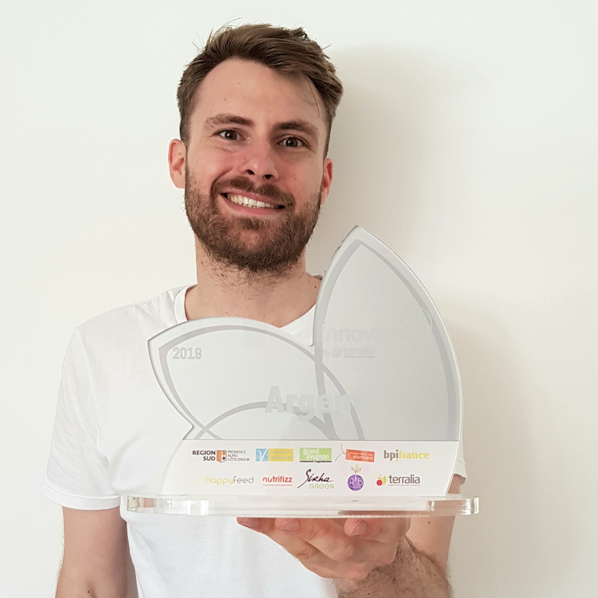 Une médaille d’argent attribué aux crayons par le jury d’Innovafood !