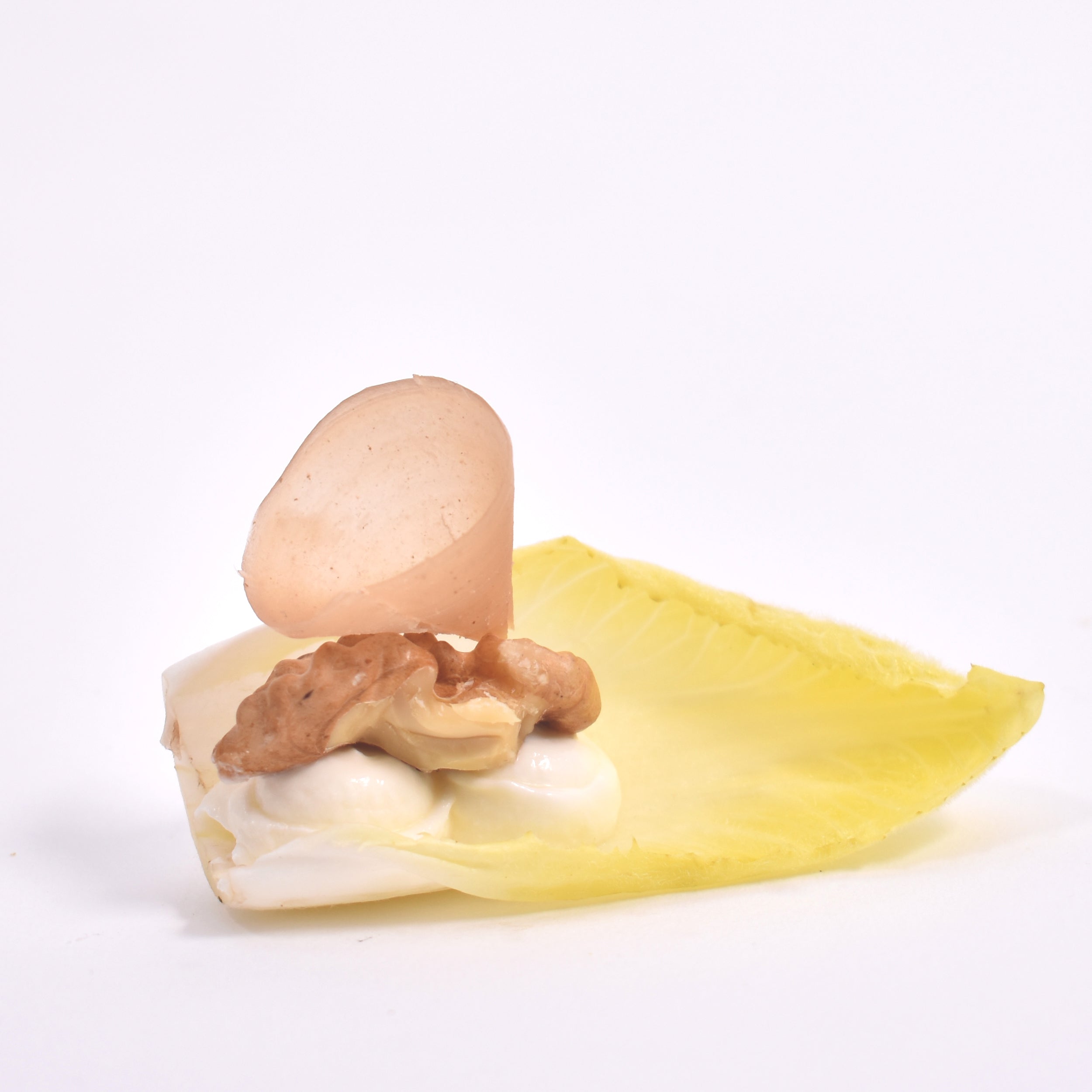 Endive, fromage frais et noix | Assaisonnement à tailler Échalote