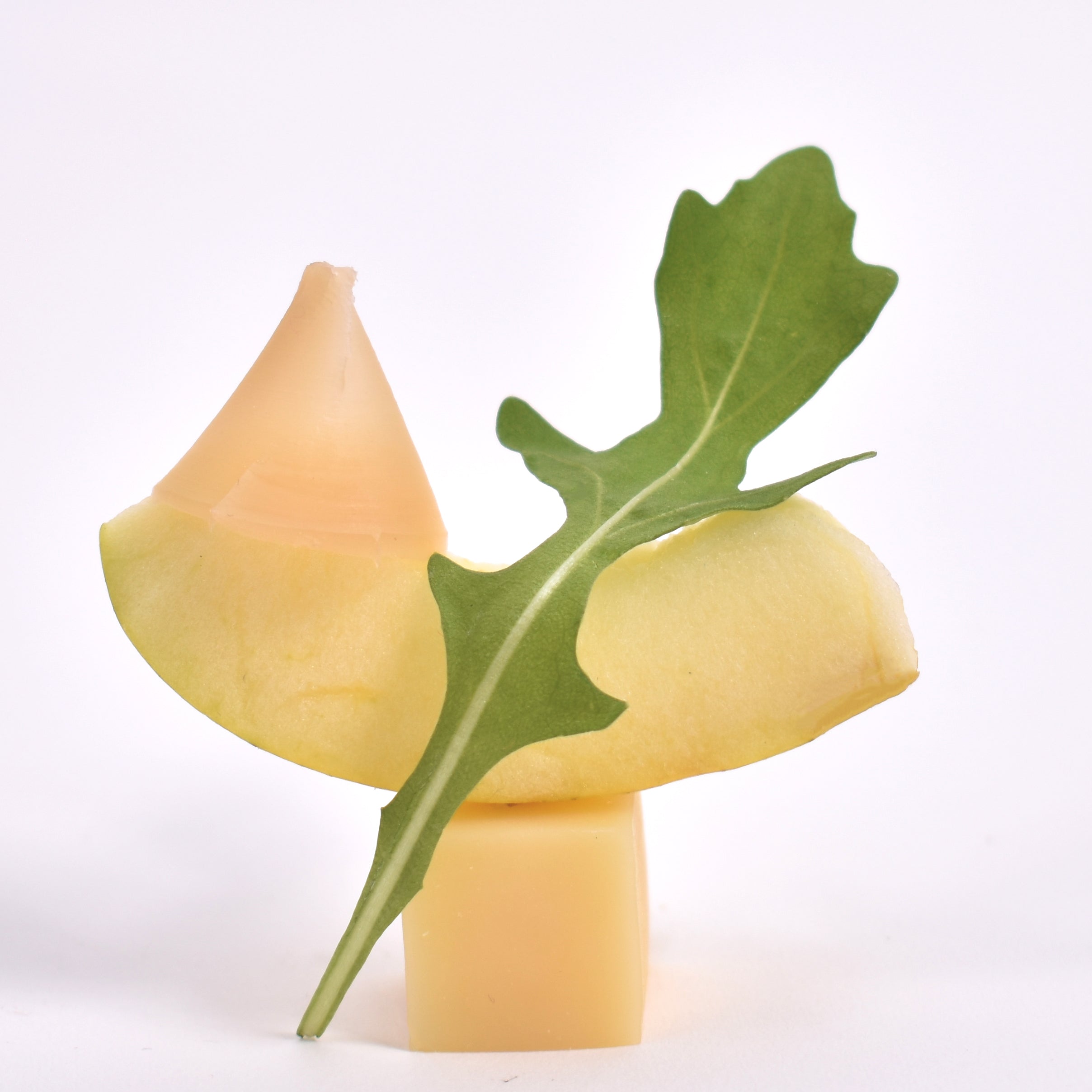 Emmental, pomme et roquette | Assaisonnement à tailler Gingembre
