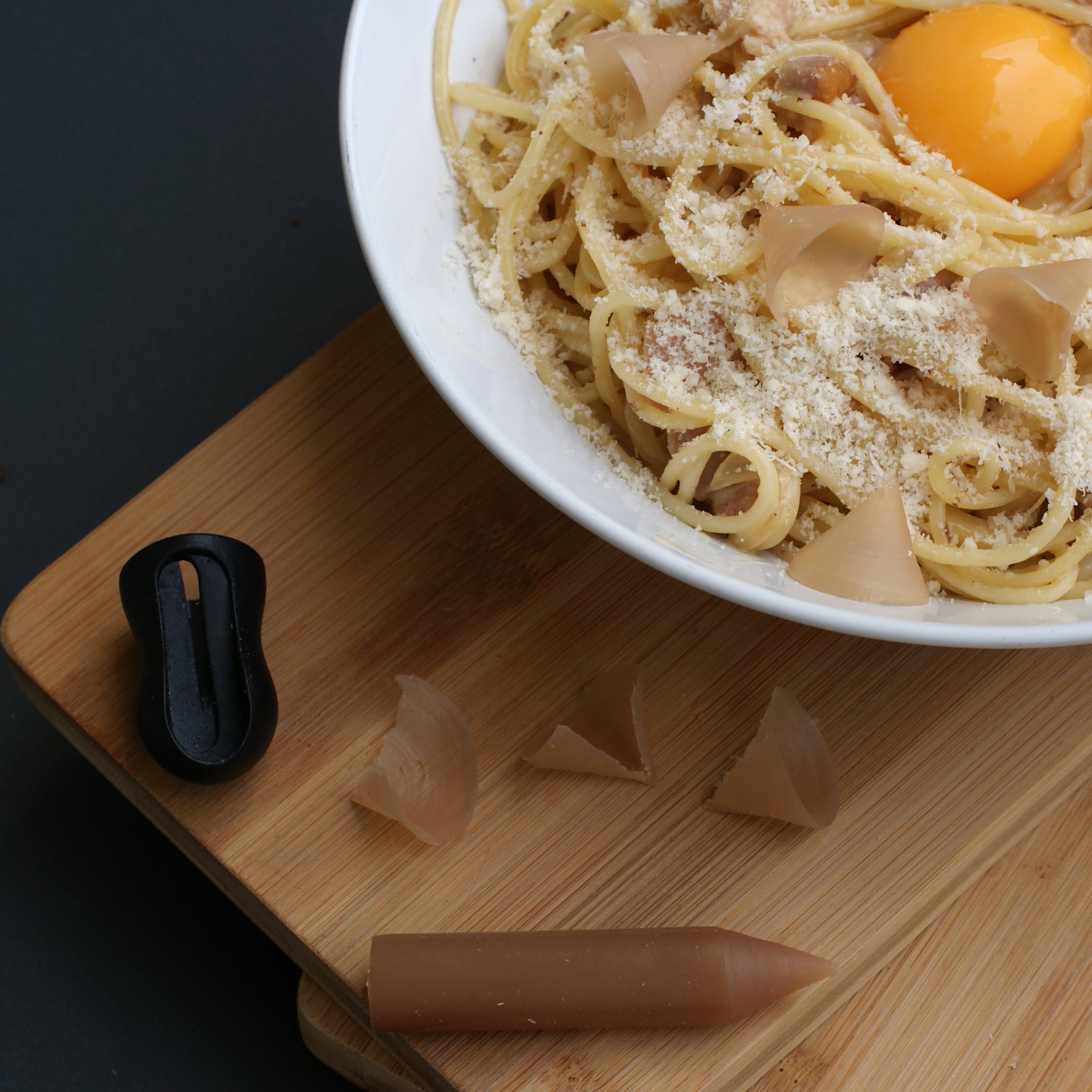 Pâtes carbonara | Assaisonnement à tailler Échalote