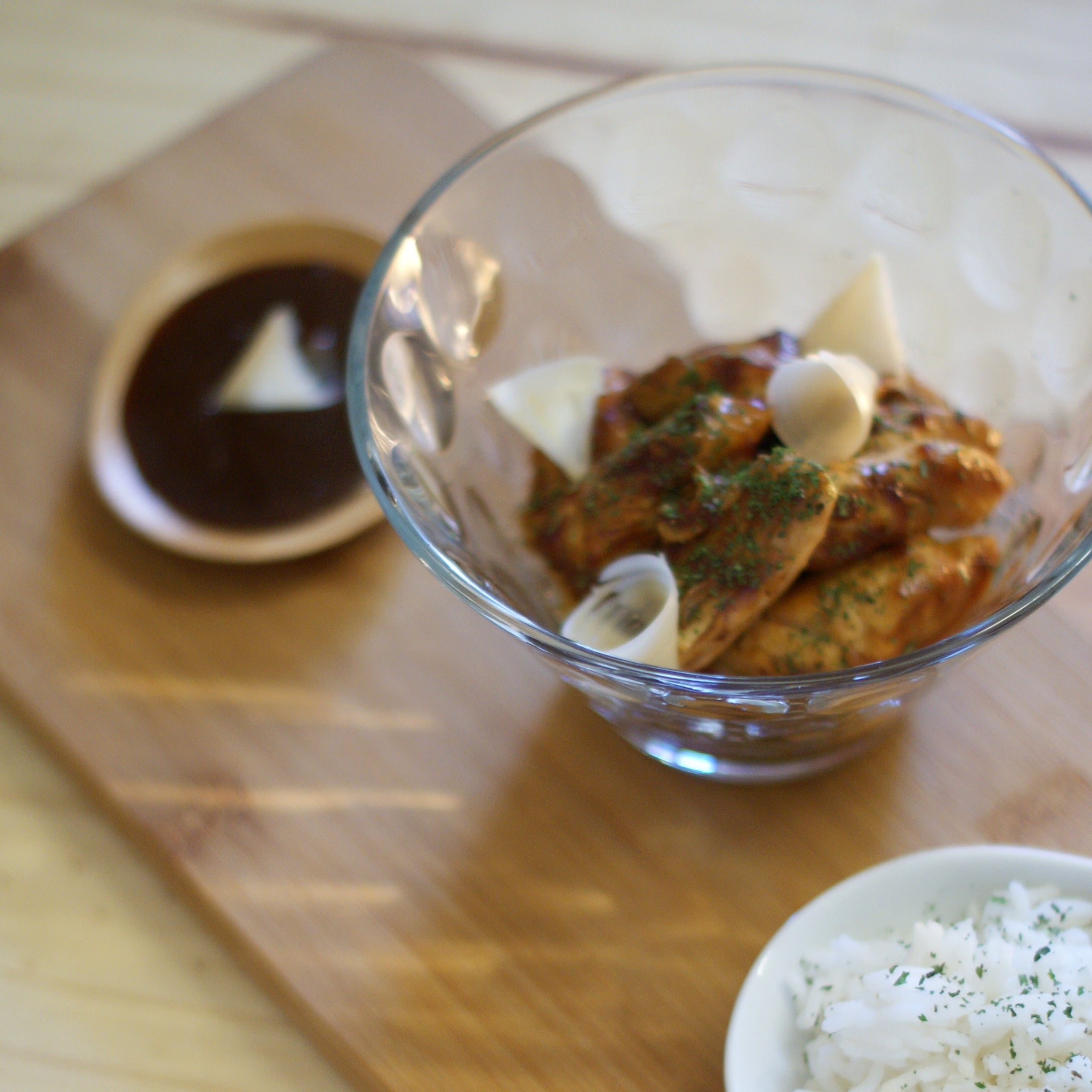 Aiguillettes de poulet façon teriyaki | Assaisonnement à tailler Gingembre ou Ail noir