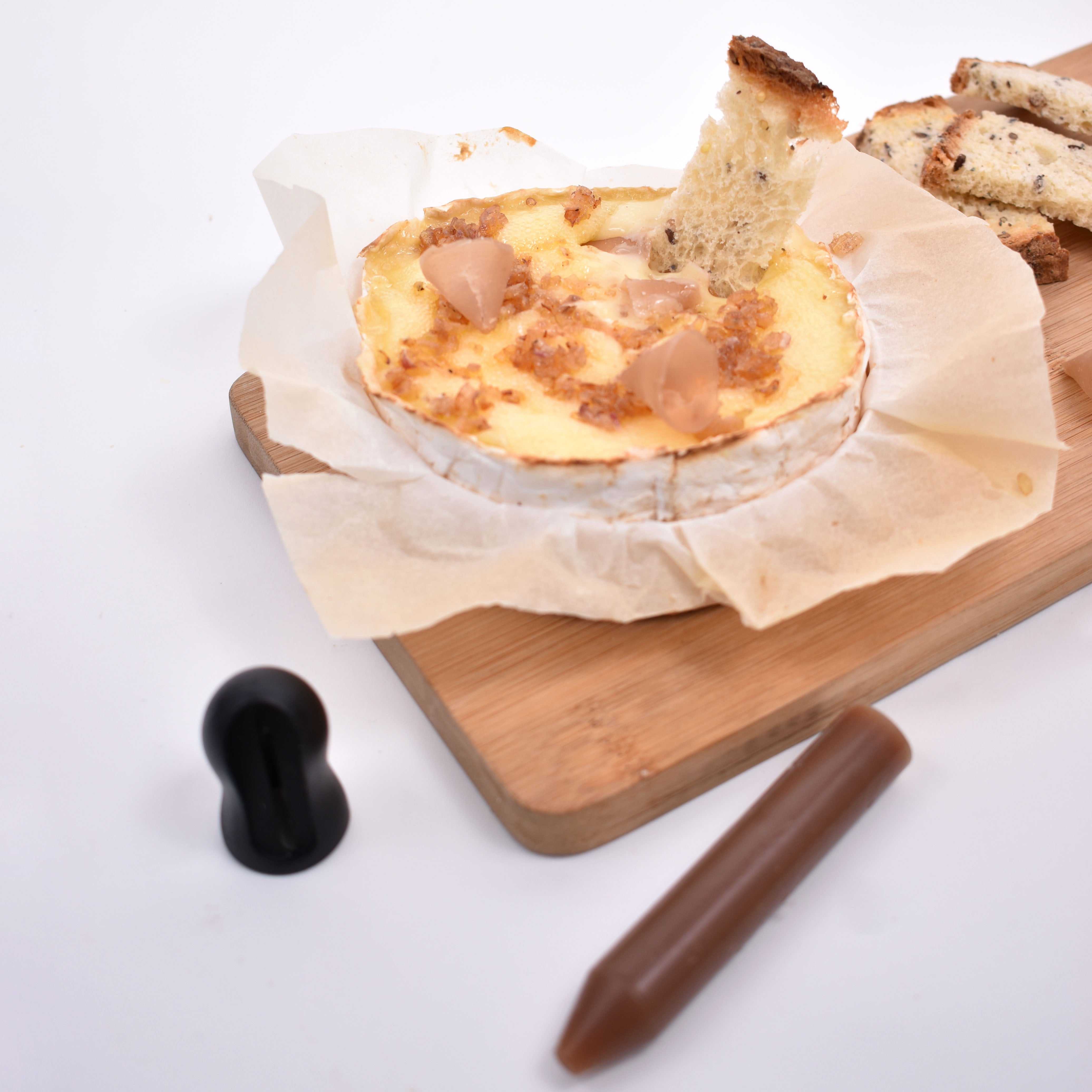 Camembert rôti | Assaisonnement à tailler Échalote ou Cèpe
