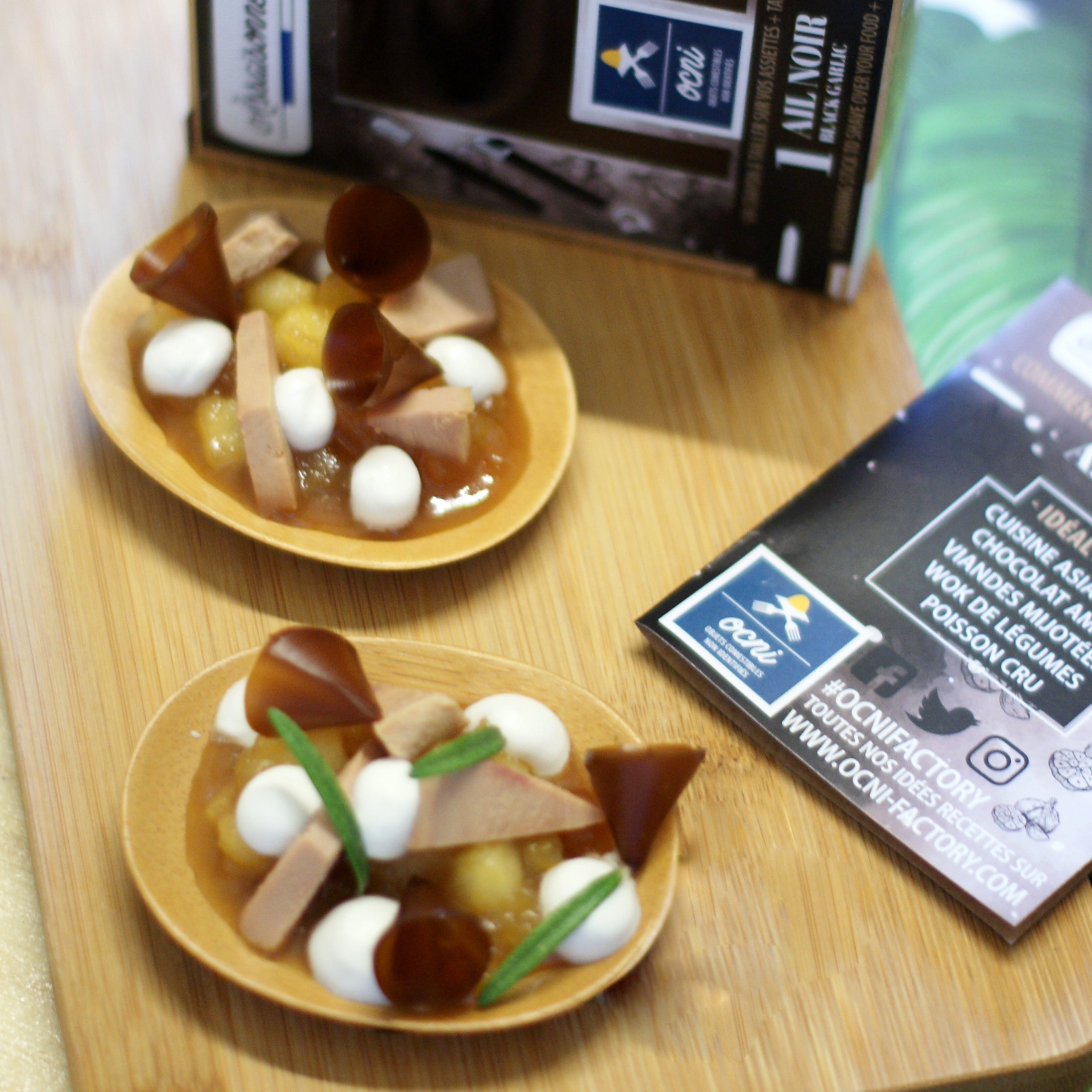 Recette Foie gras pomme et café & Ail noir