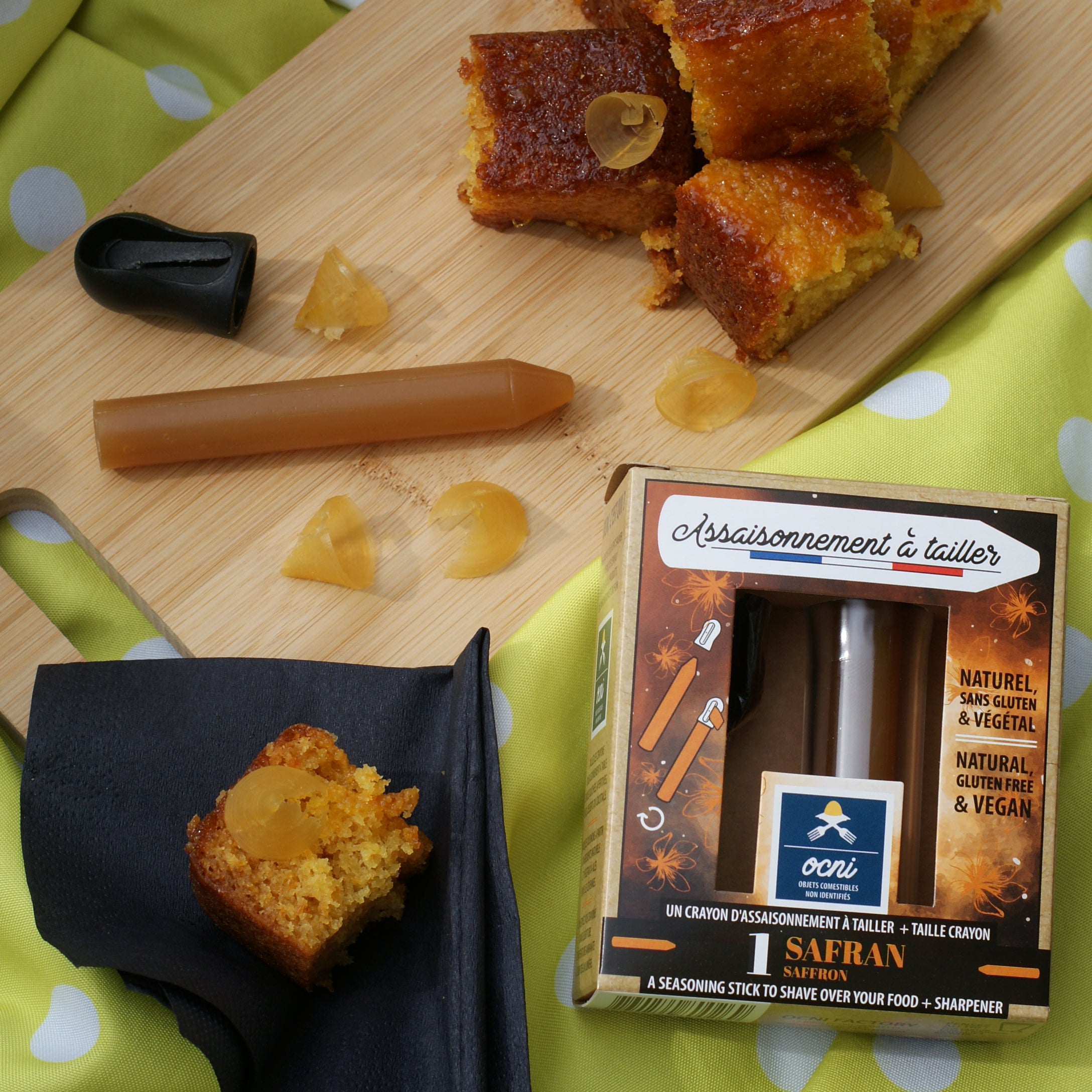 Recette de Gâteau à l'orange & Safran