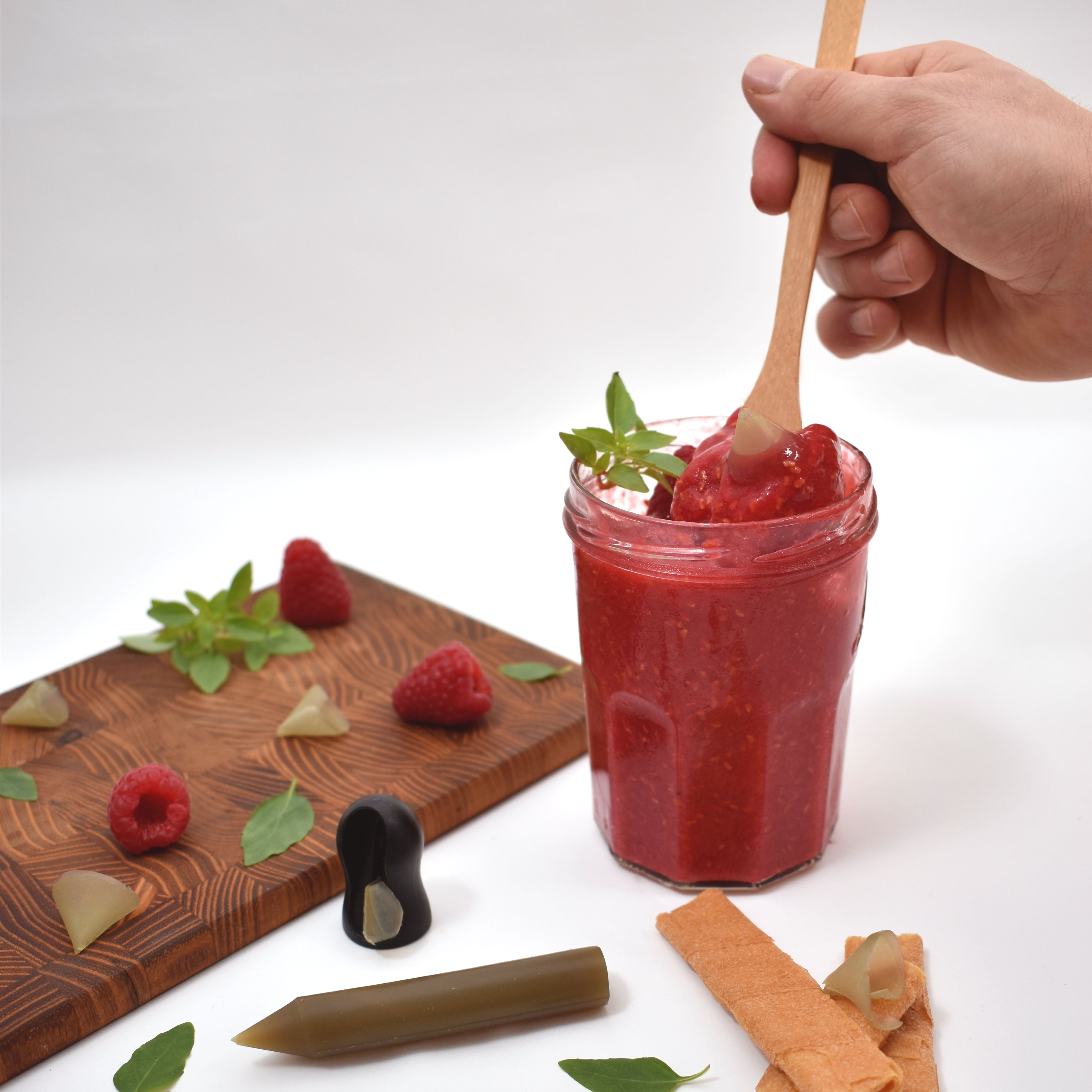 Recette Glace framboise & Basilic