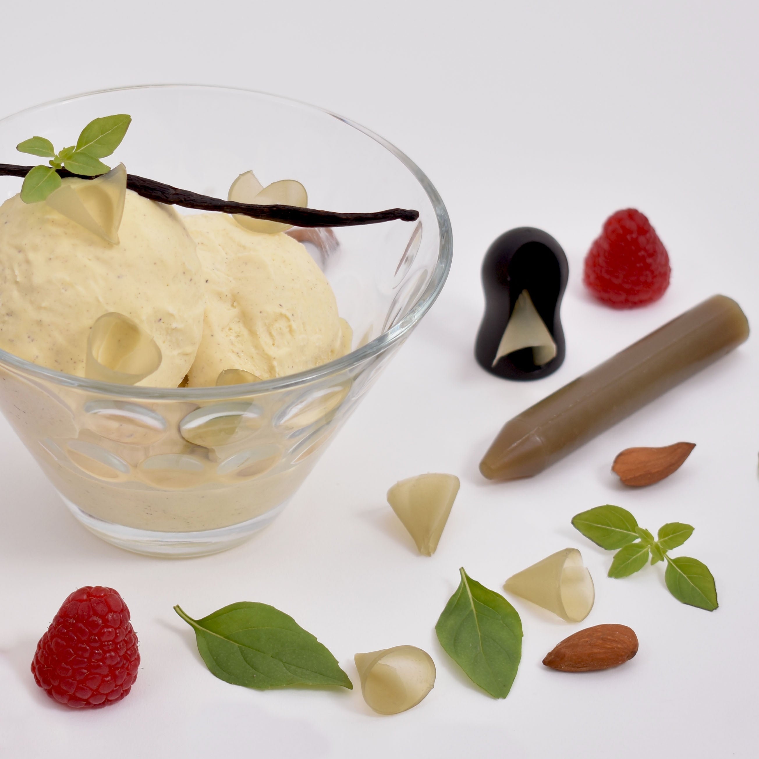 Recette Glace vanille & Basilic