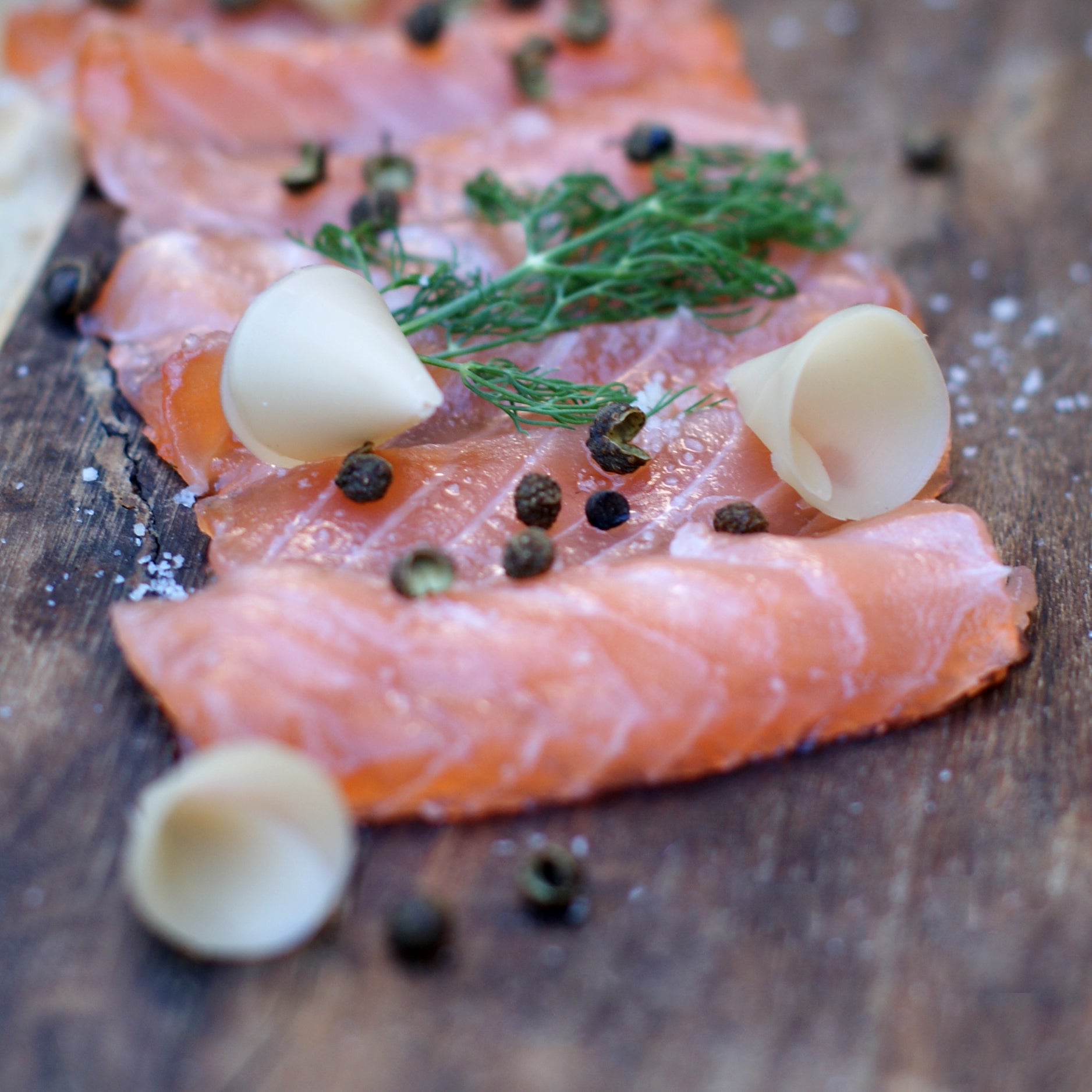 Saumon gravlax | Assaisonnement à tailler Citron vert