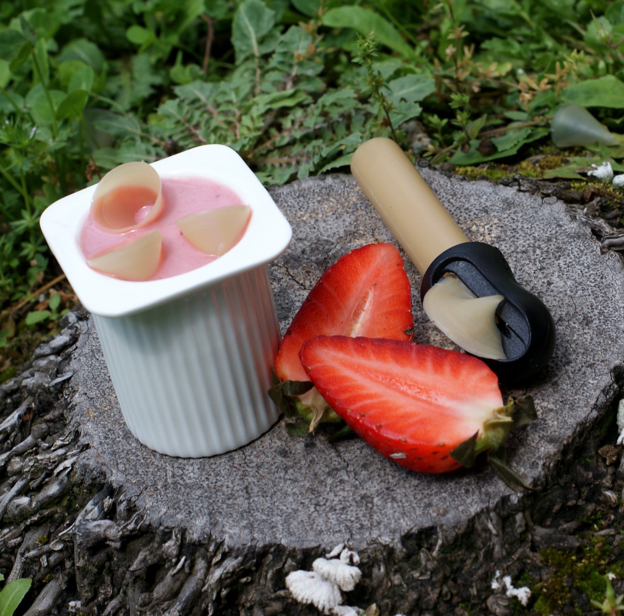 Smoothie à la fraise | Assaisonnement à tailler Gingembre