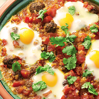 Recette Tajine aux boulettes de boeuf et Piment & Ail