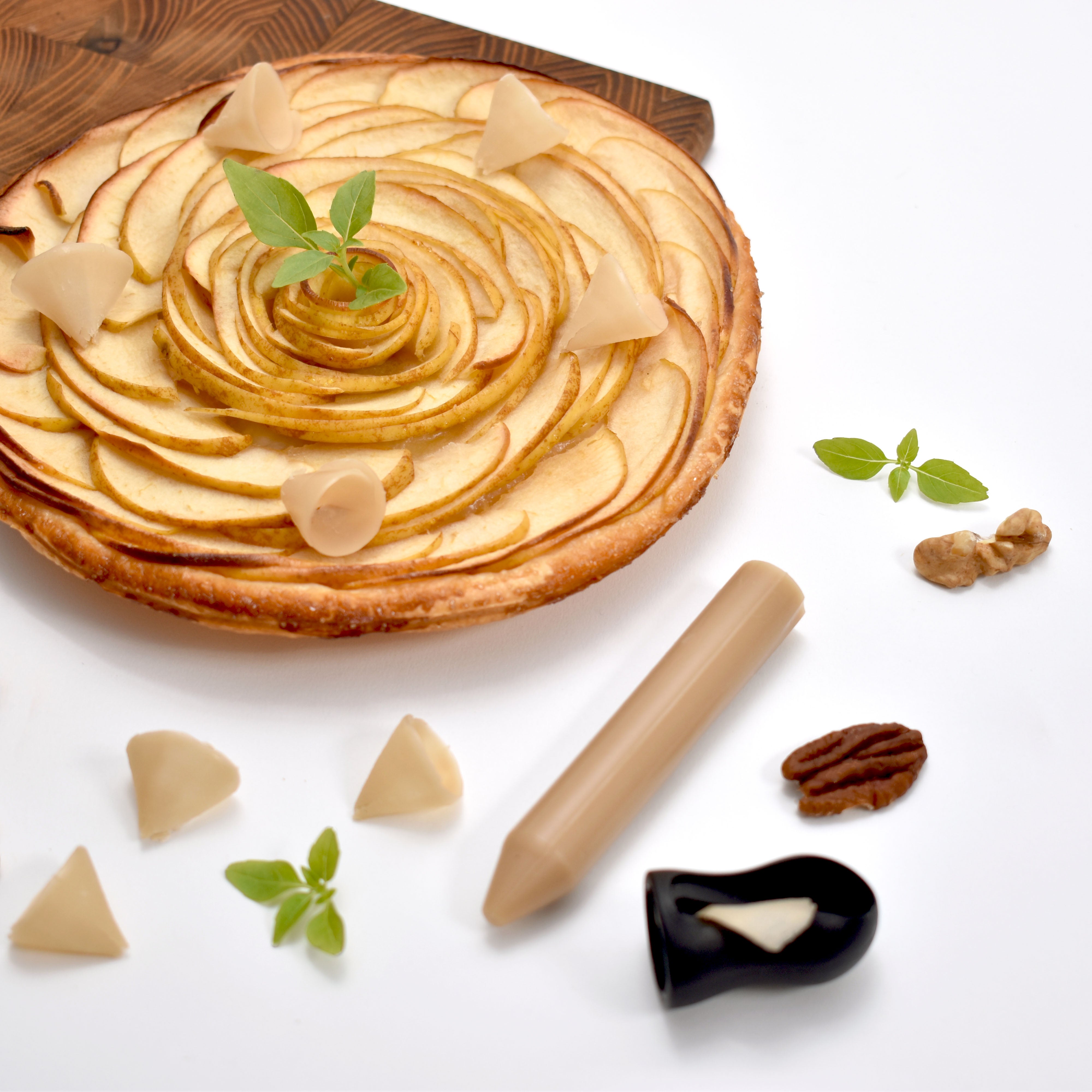 Recette de Tarte fine aux pommes & Citron confit