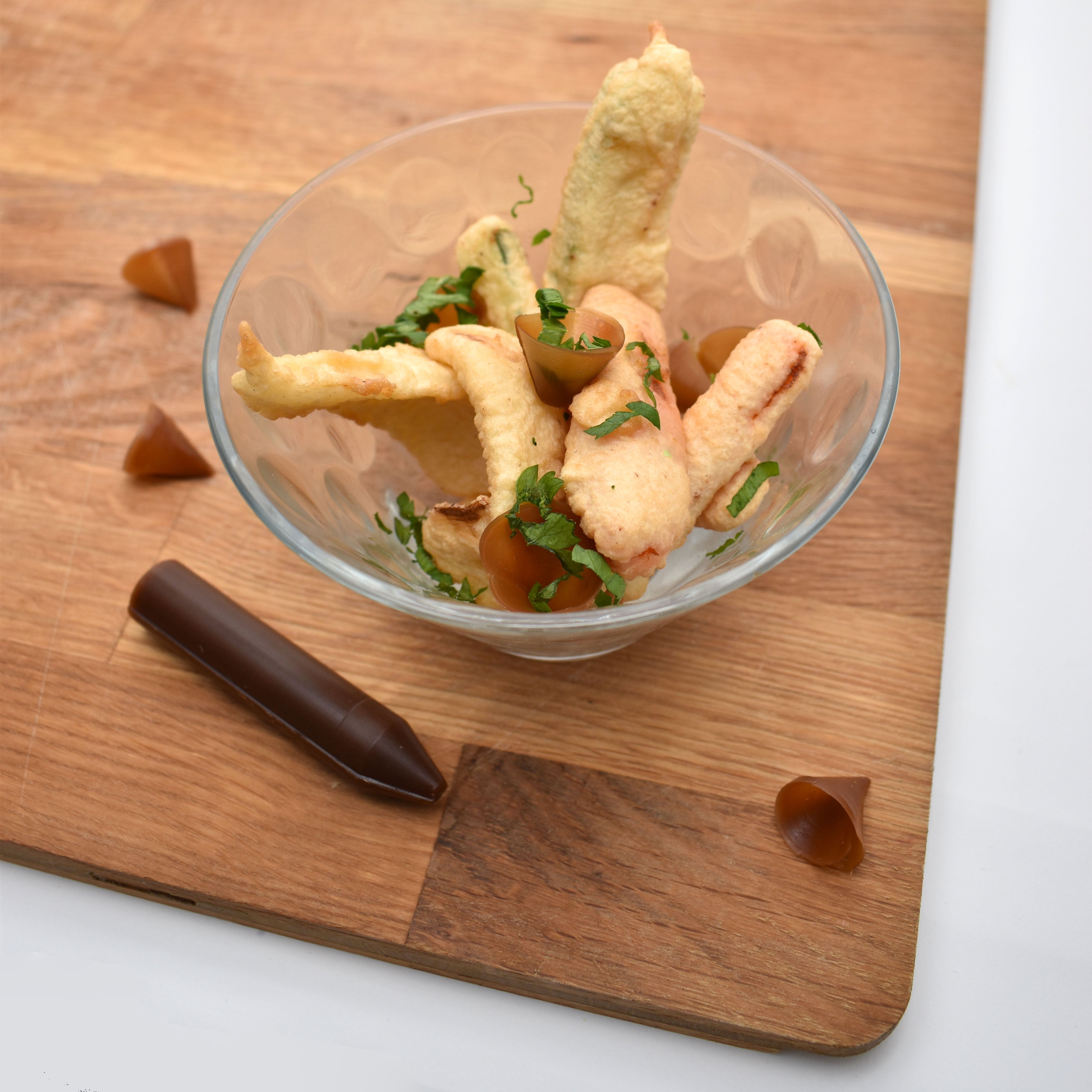 Recette Tempura de légumes & Ail noir