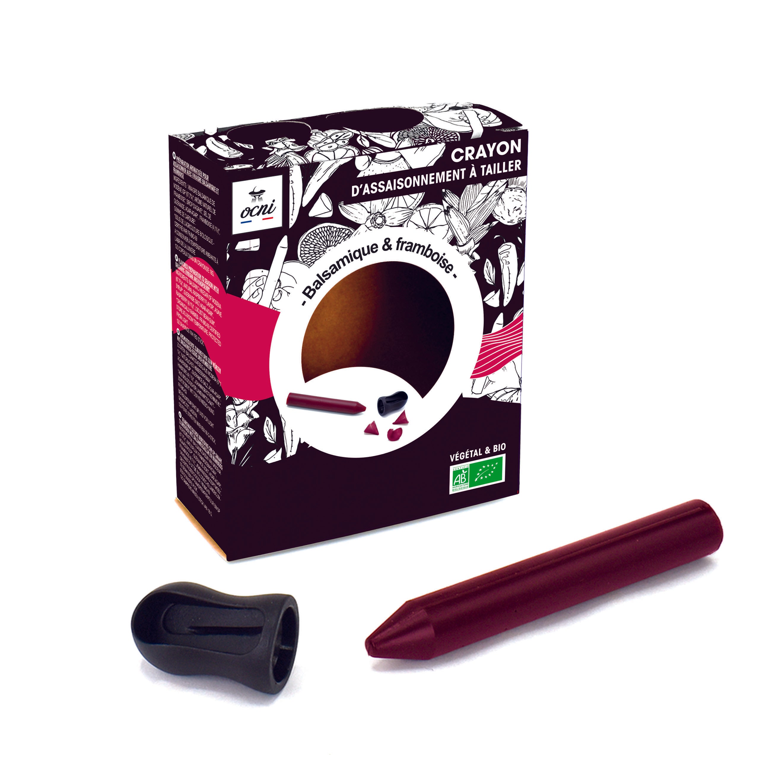 COFFRET 1 CRAYON | Balsamique & framboise (BIO)