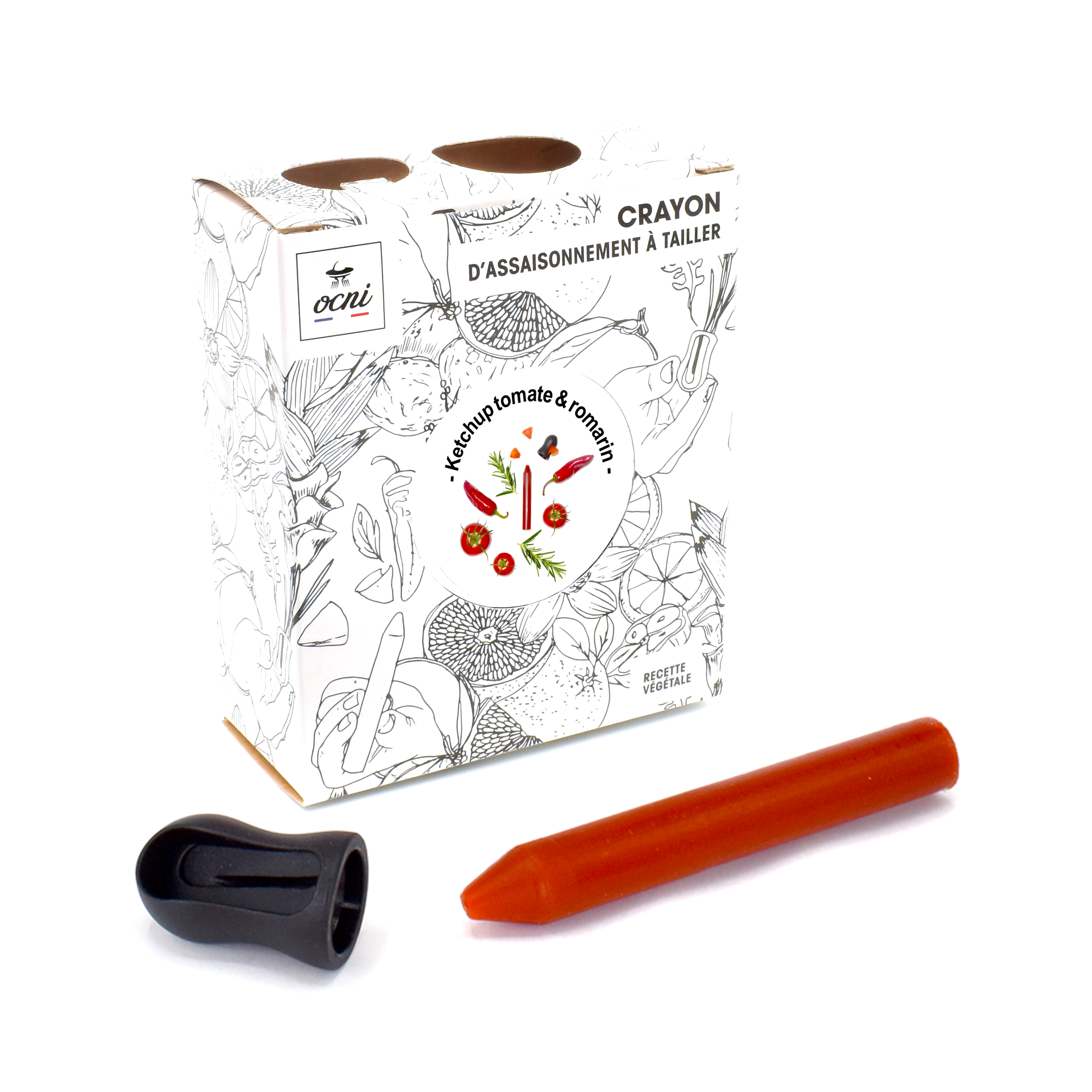 COFFRET 1 CRAYON | KETCHUP TOMATE & ROMARIN (BIO)