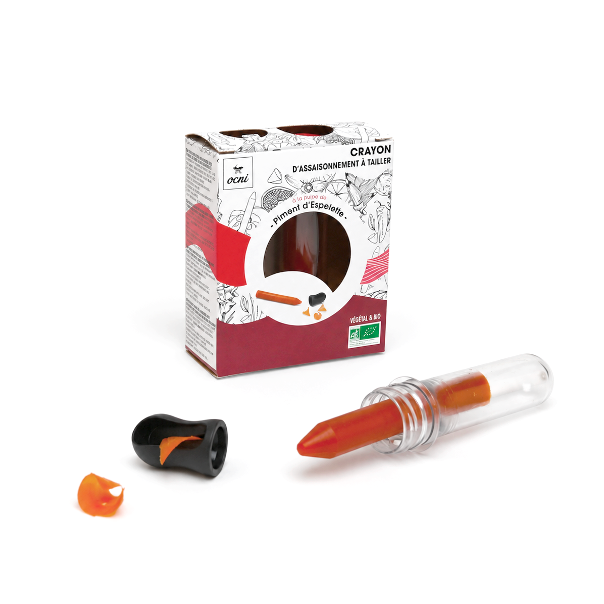 COFFRET 1 CRAYON | à la pulpe de Piment d'Espelette (BIO)