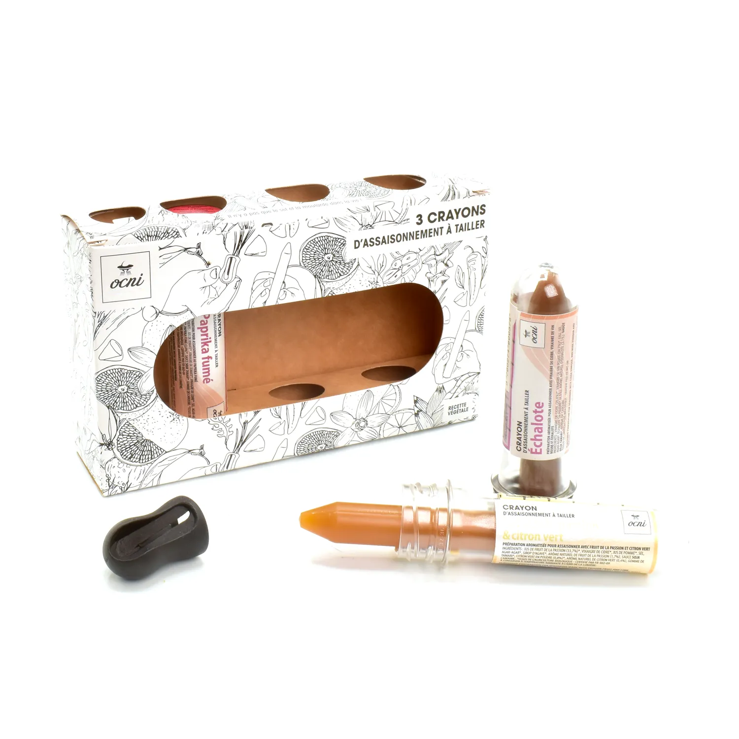 BOX to compose | Comes with 1 pencil sharpener, pencils not included