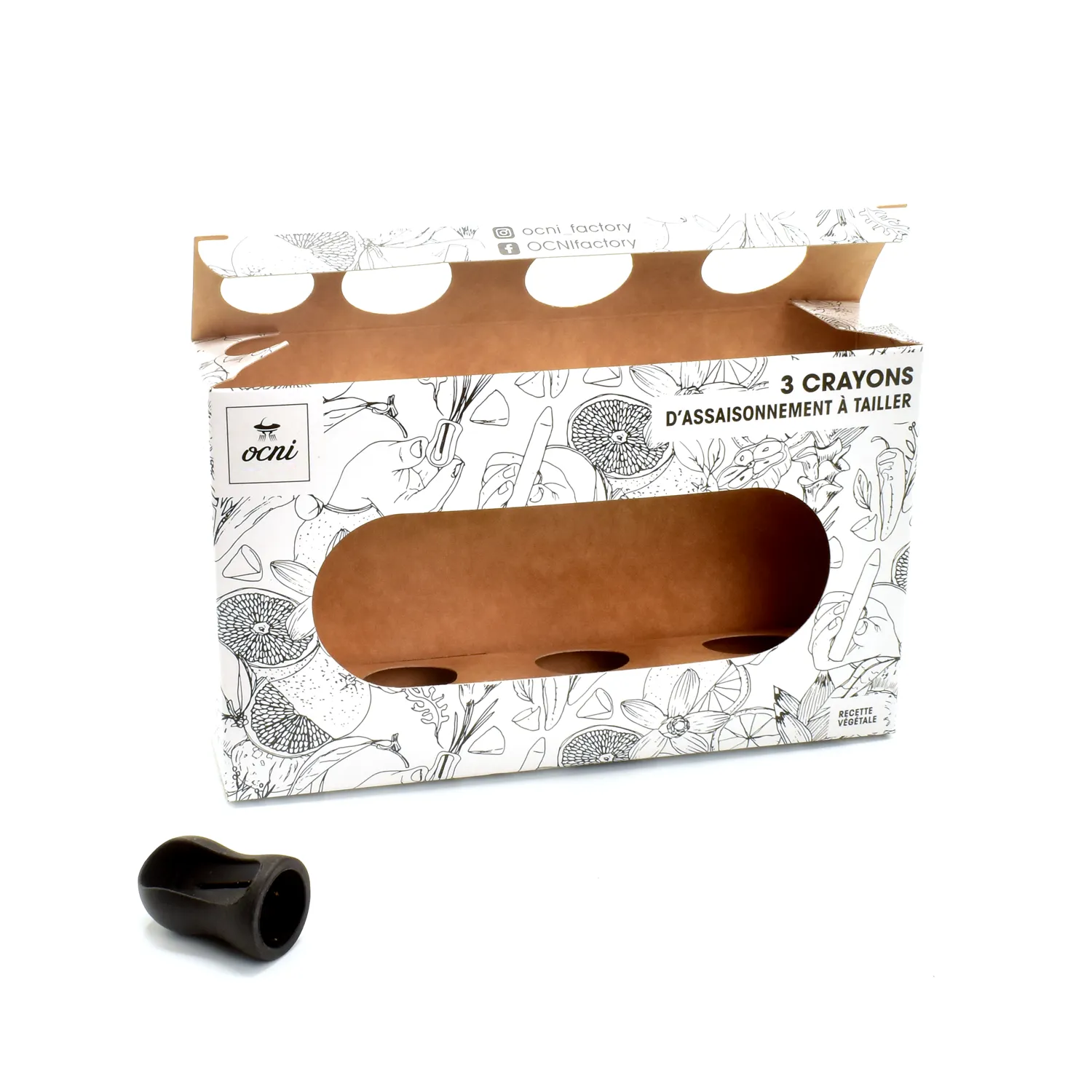 BOX to compose | Comes with 1 pencil sharpener, pencils not included