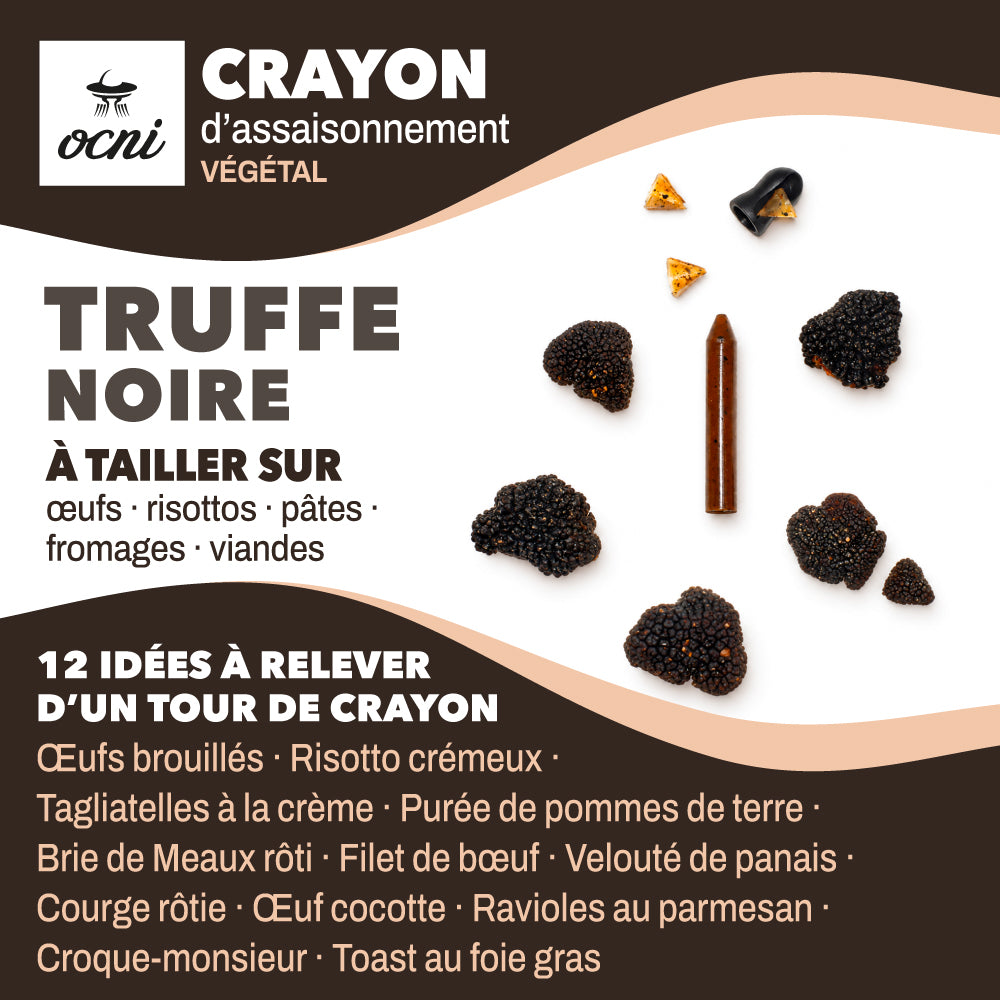 COFFRET 1 CRAYON | Truffe noire