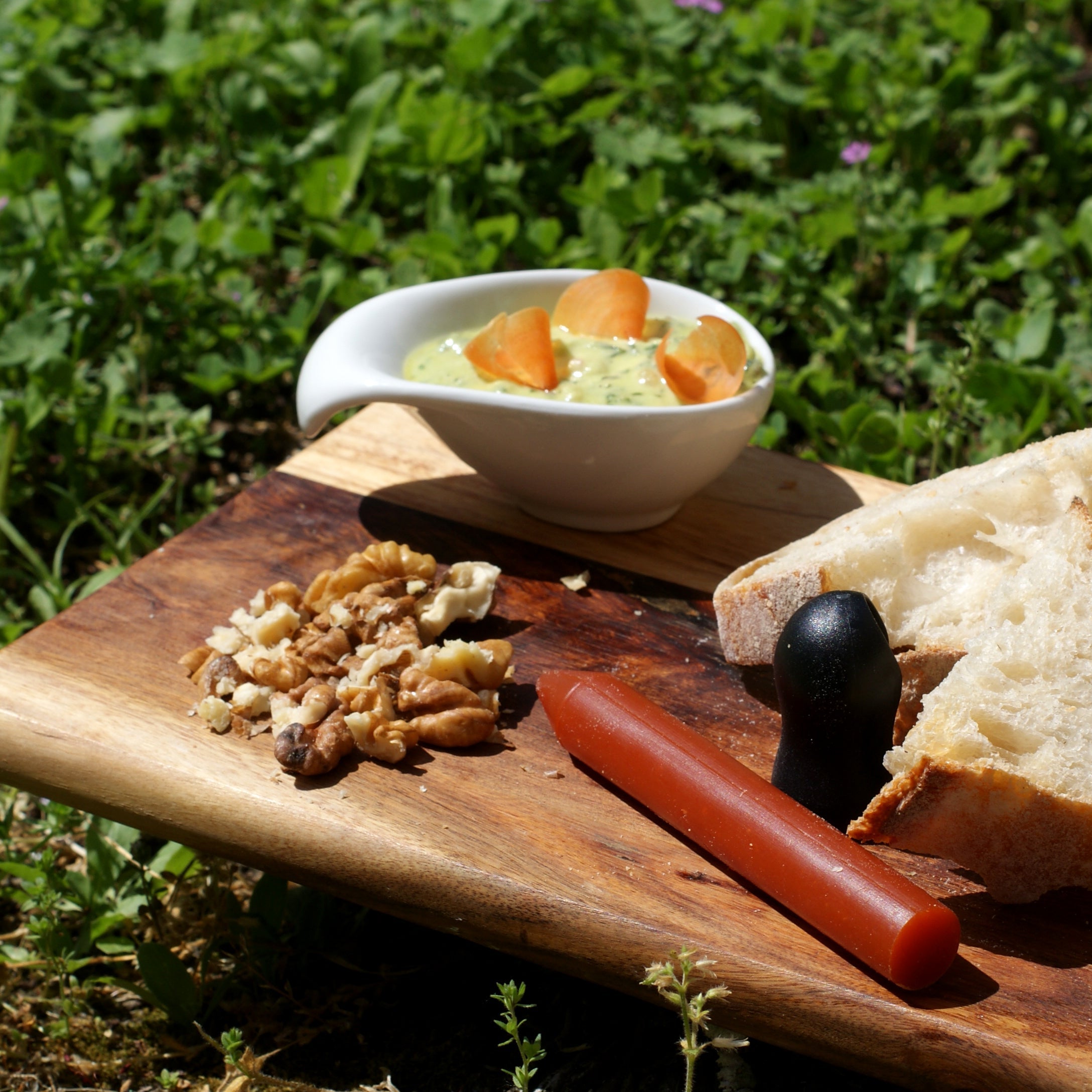 Recette de Crème basilic & Piment d'Espelette