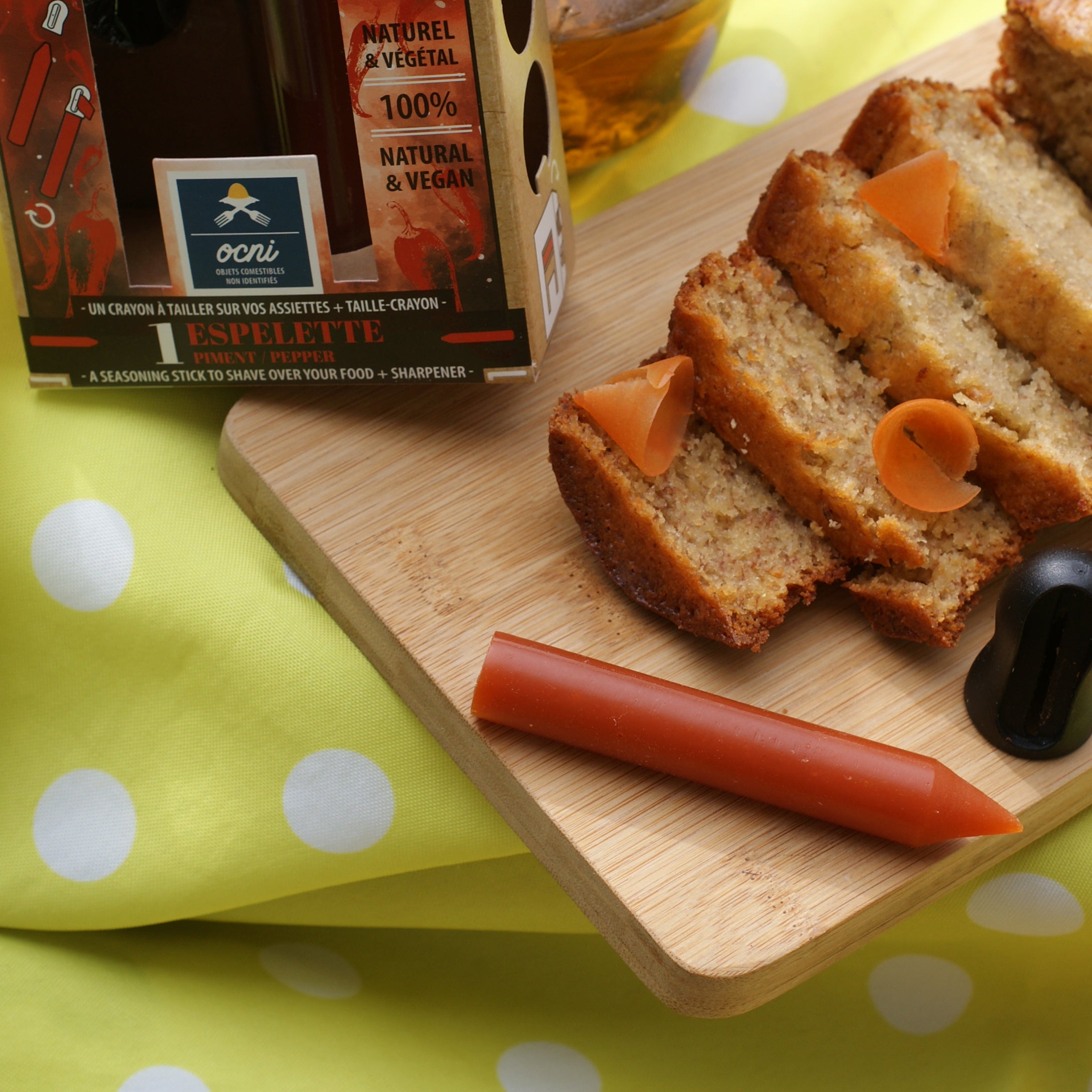 Recette de Banana bread & Piment d'Espelette
