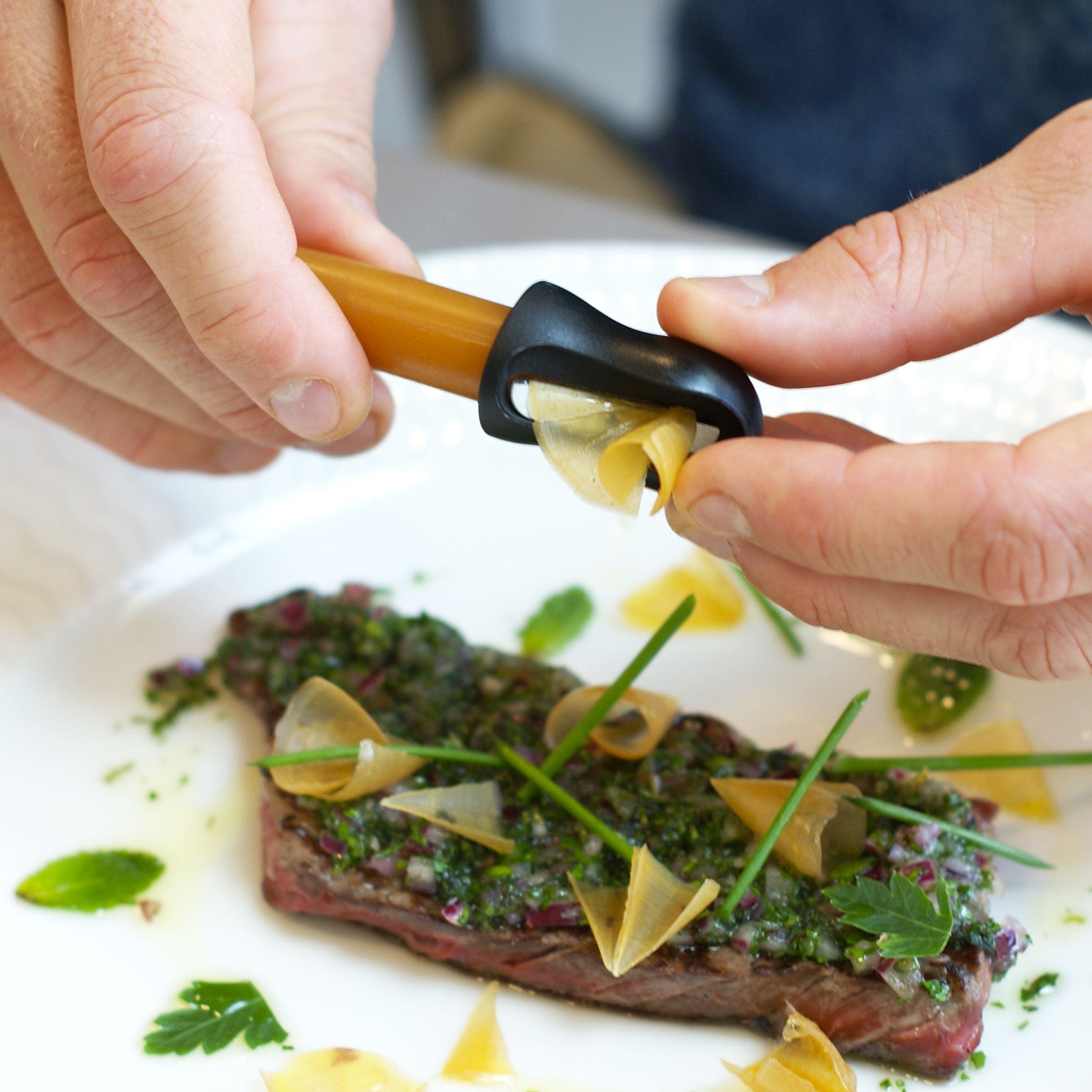 Recette Entrecôte, sauce chimichurri et Piment et Ail