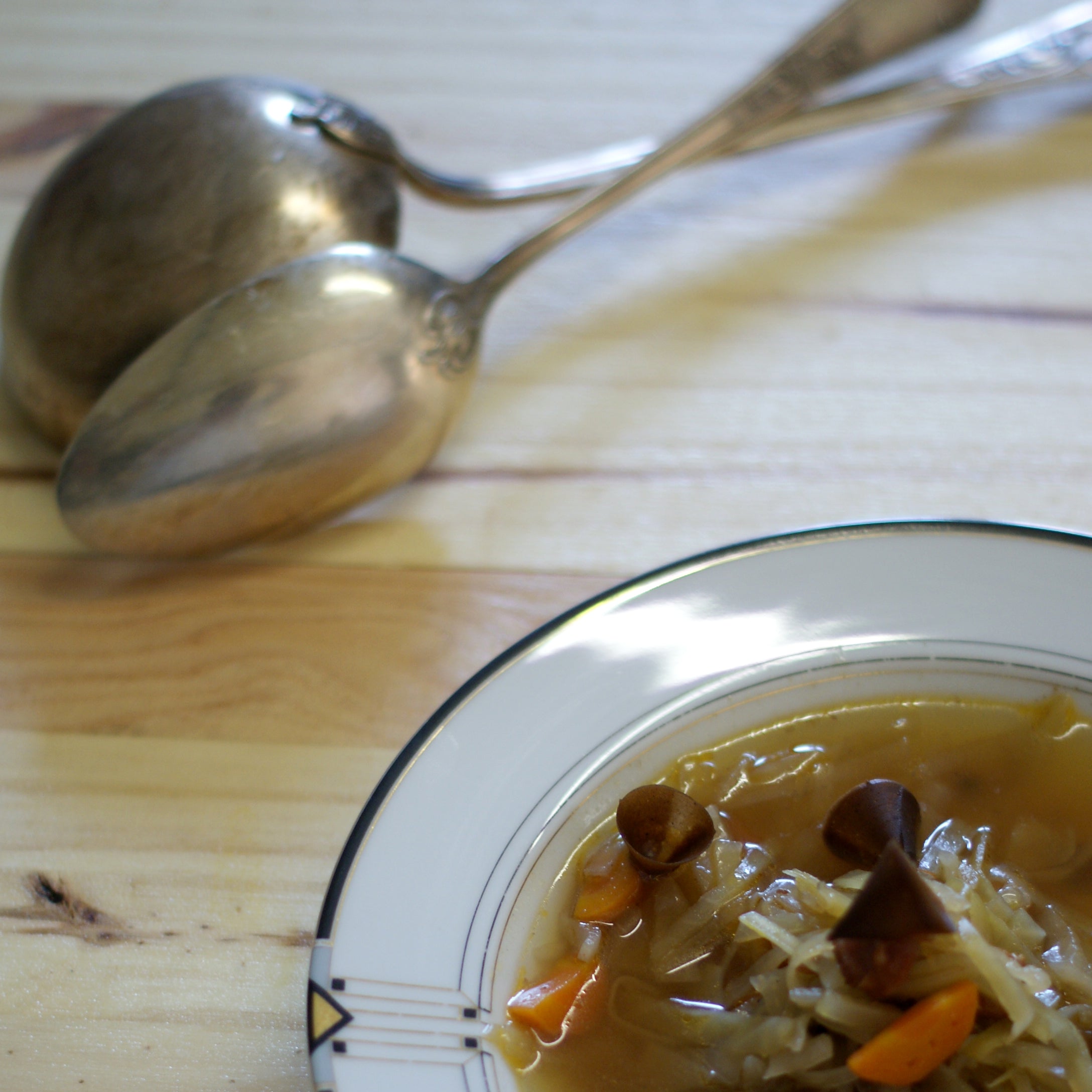 Recette Soupe de Chou & Ail noir ou Safran