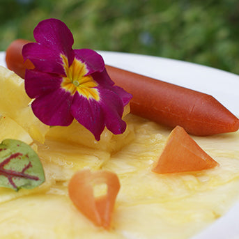 Recette de Carpaccio d'Ananas & Piment d'Espelette