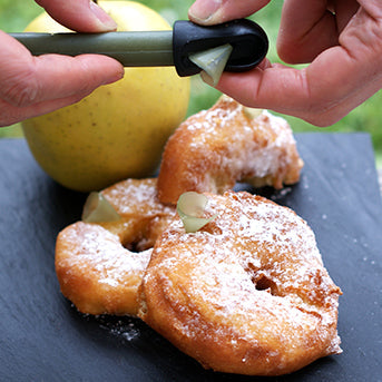 Recette Beignets de pommes & Basilic