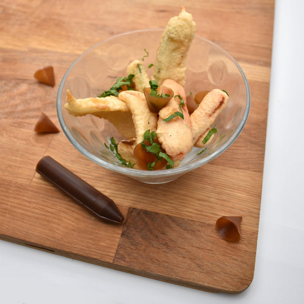 Tempura de légumes | Assaisonnement à tailler Ail noir
