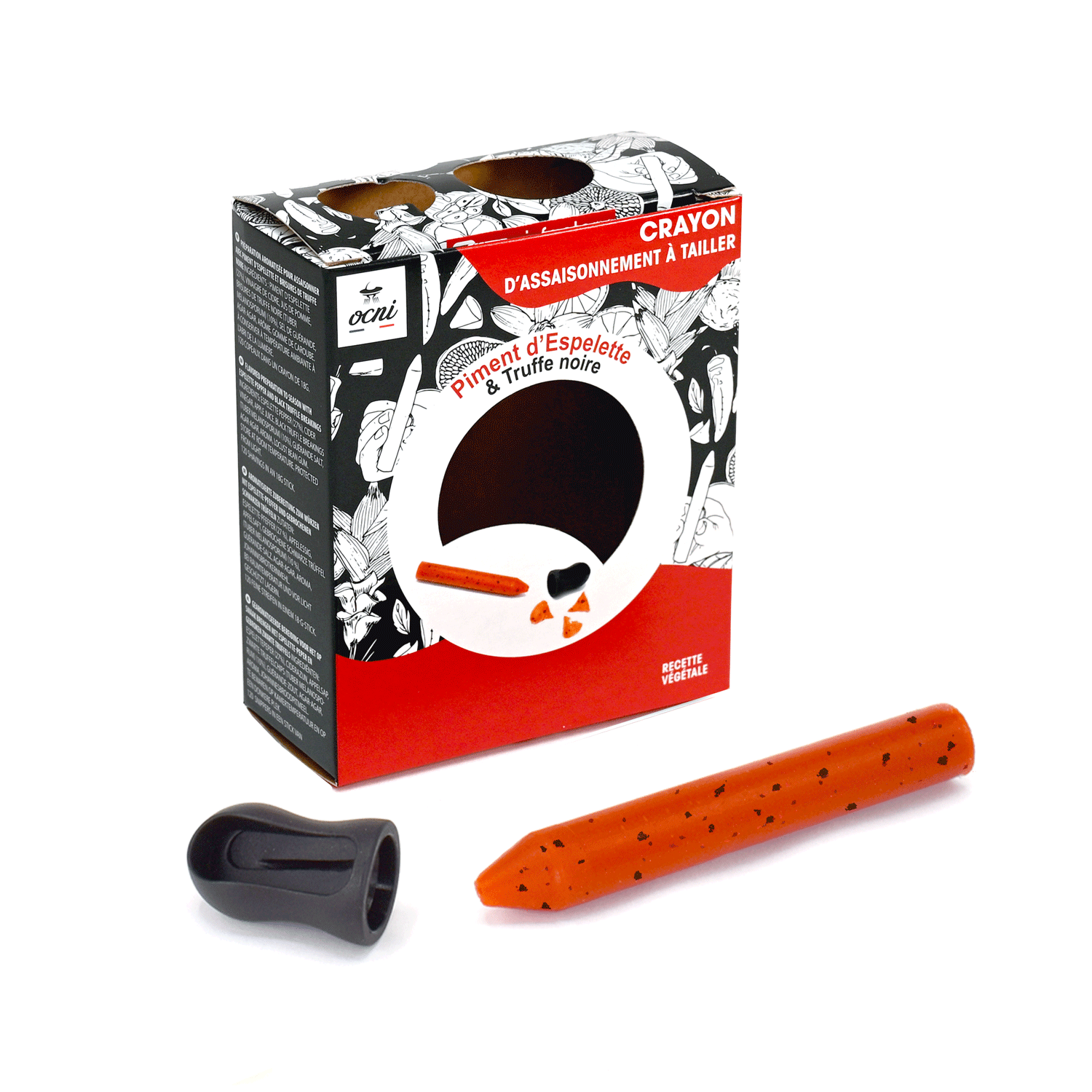 BOX 1 PENCIL | Espelette Pepper & Black Truffle