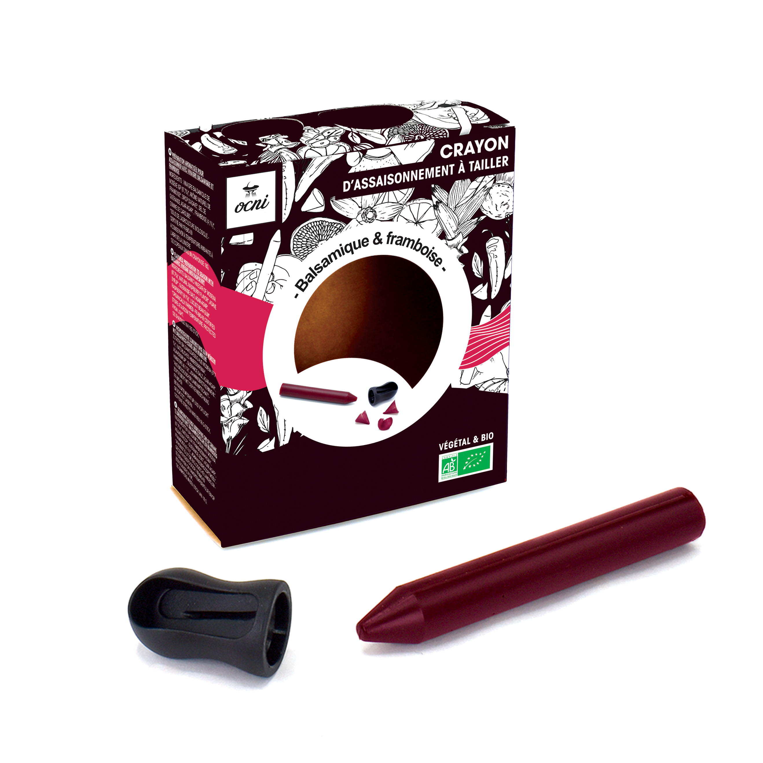 BOX 1 PENCIL | Balsamic & raspberry (ORGANIC)