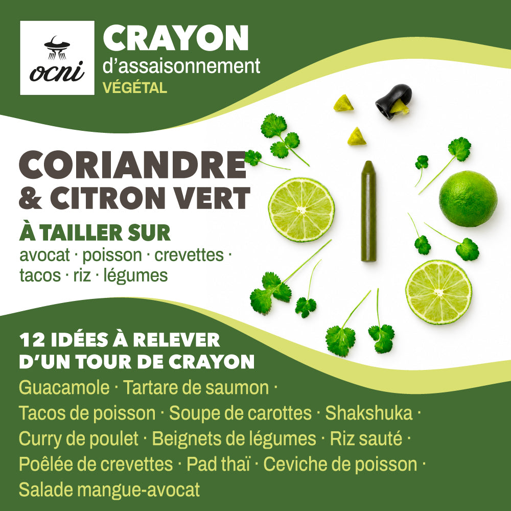 1 PENCIL GIFT SET | Coriander & Lime (ORGANIC)