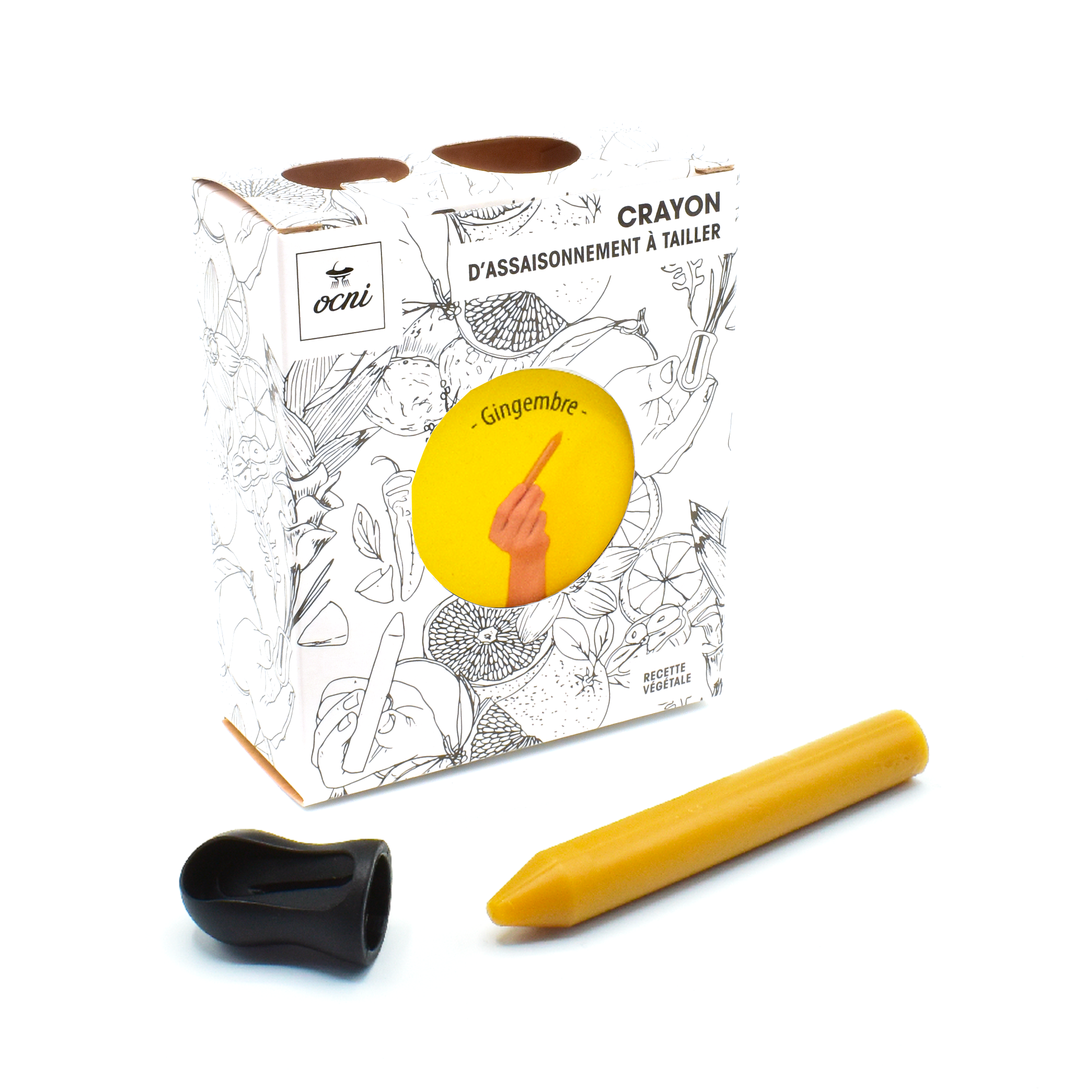 COFFRET 1 CRAYON | Gingembre (BIO)