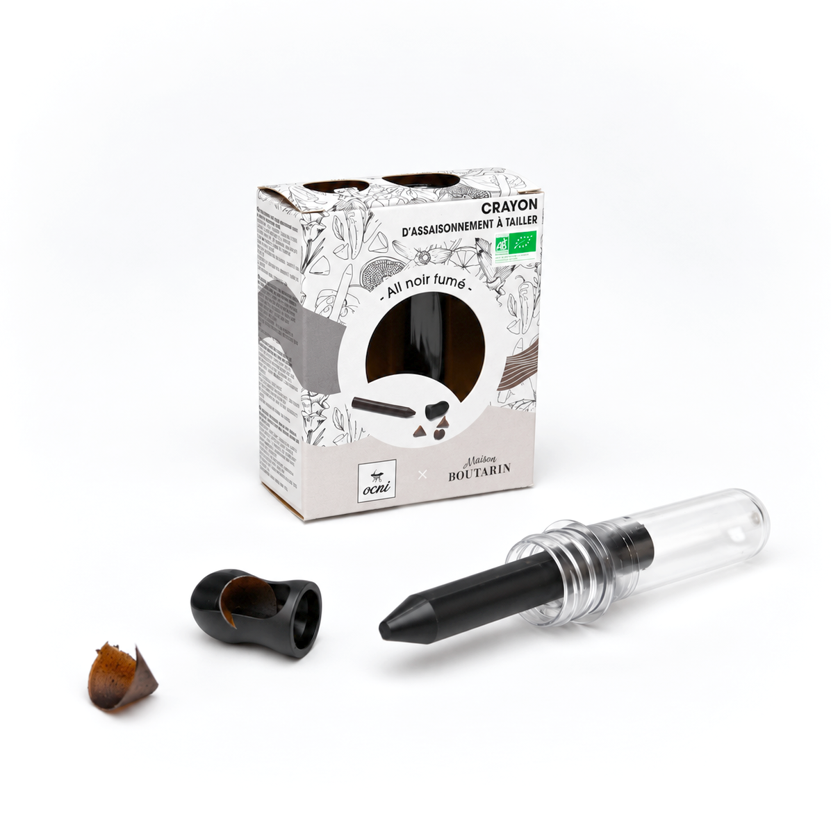 COFFRET 1 CRAYON | Ail noir fumé (BIO)