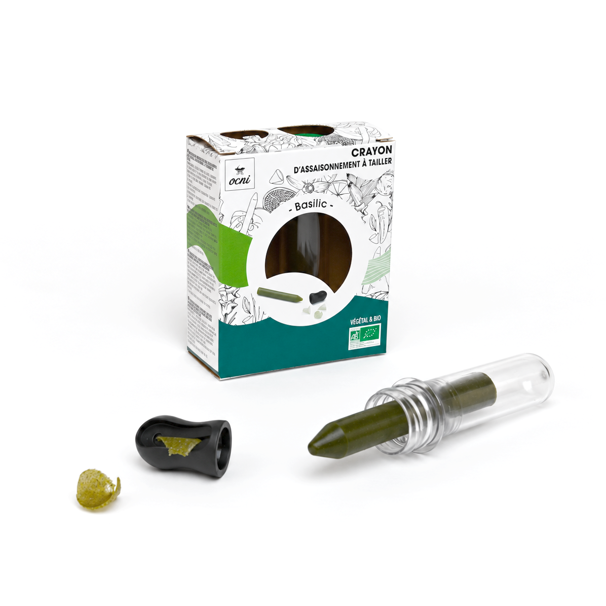 COFFRET 1 CRAYON | Basilic (BIO)