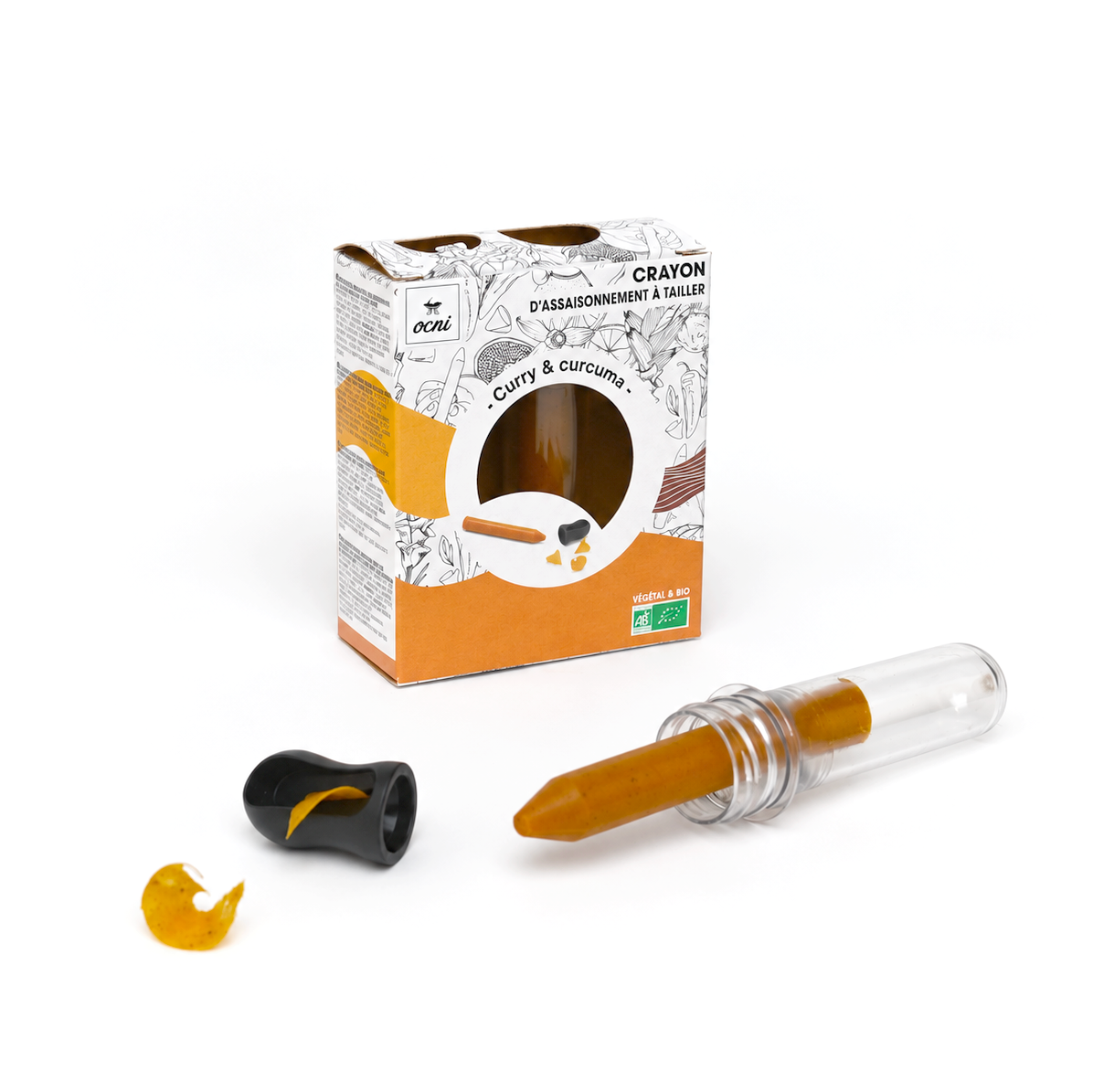 COFFRET 1 CRAYON | Curry & curcuma (BIO)