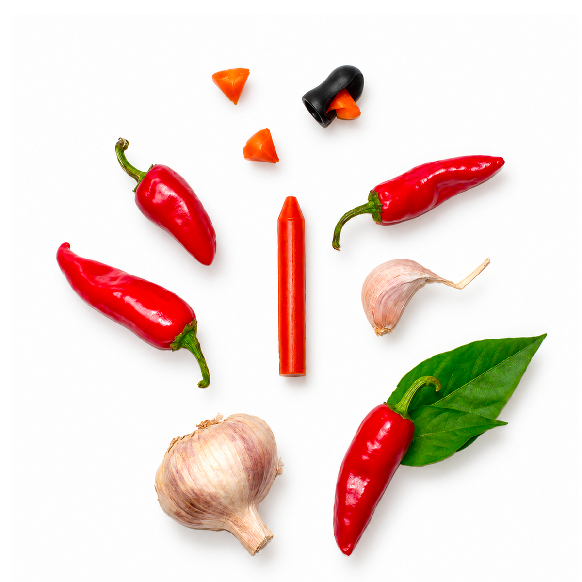COFFRET 1 CRAYON | Piment & ail (BIO)